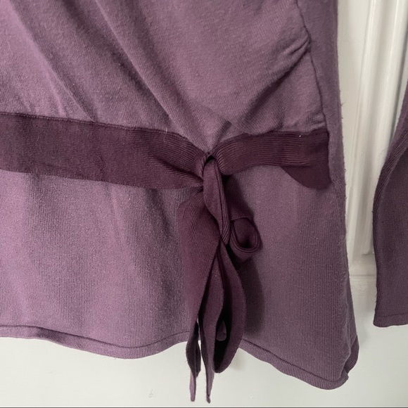 IDO faded purple v neck sweater size small - Picture 2 of 6